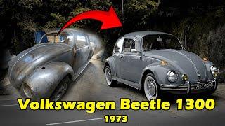 RESTORATION of Absolute Classic Cars. 1973 Volkswagen Beetle 1300