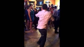 Rafael Deleon and Angela Rodriguez Perez Salsa Dancing in Raleigh North Carolina