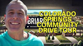 Ultimate Driving Tour in Colorado Springs Community | Briargate Homes in Wolf Ranch