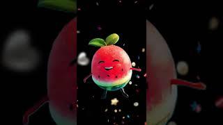 I love water melon ️ #cuteandfunny #dancingfruits #shortskids #shortvideo #viralshorts