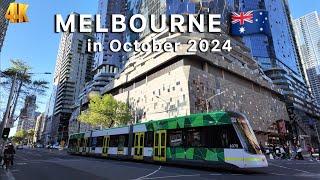 Exploring Melbourne in October 2024 4K Video