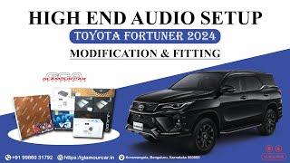 Fortuner 2024: Modified with Focal & JL Audio High-End Sound System! 9986031792