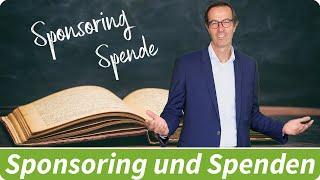 Sponsoring und Spenden