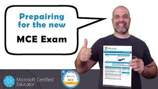 Preparing for the NEW MCE exam (Microsoft Certified Educator)