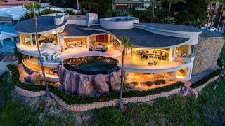 Magnificent Sculpturally Curved Modern Home in La Jolla Asking $14,900,000