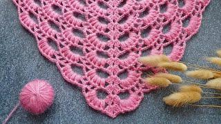 I am completely delighted. Gorgeous crochet shawl. Everyone is asking for this. Crochet.