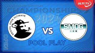 Bristol vs SMOG — OPEN GROUP — UKU Nationals 2024