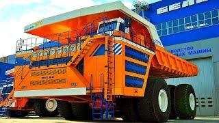 TOP 5 Largest  DUMP TRUCKS in The World. The World's Biggest Mining HAUL TRUCKS.