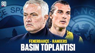 "İKİ TARAF İÇİN DE ZORLU BİR MAÇ OLACAK" | Jose Mourinho, Çağlar Söyüncü | Basın Toplantısı