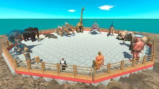 Battle Royale With Attack Multiplier 2 - Animal Revolt Battle Simulator