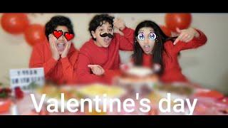 Surprising our parents with a Valentin's diner