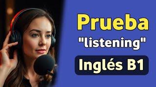 Prueba de listening ingles #english