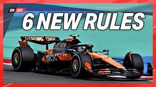 Six F1 Rule Changes in 2025 You Can't Miss! | F1 Special