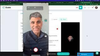 Using Dubb on Personalized Video Messaging