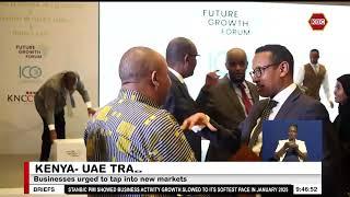 Kenya-UAE economic partnership agreement to enhance trade