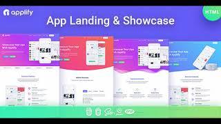 Applify - App Landing Page HTML | Themeforest Website Templates and Themes