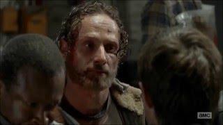 Rick Grimes' Machete Speech - The Walking Dead (S5: Ep1)