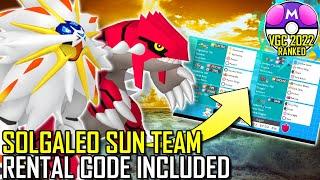 SERIES 12 SOLGALEO SUN TEAM | VGC 2022 | Pokémon Sword & Shield - Pokésports