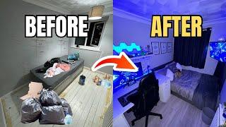 Transforming My DIRTY Room Into My DREAM ROOM !