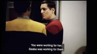 Chakotay learns of Seska's betrayal - Star Trek Voyager season 1 episode 10