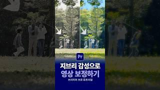 지브리 여름 감성 영상 보정하기