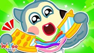 Baby Plays with Toys - Family Fun | Compilation | Kids Songs & Nursery Rhymes @WolfooFamilySongs