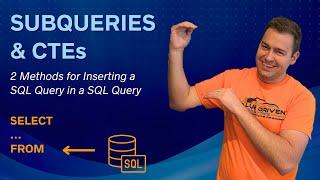 Mastering Advanced SQL Techniques | Subqueries & Common Table Expressions (CTEs)