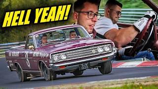 1969 Ford Ranchero DOMINATING the Nürburgring!