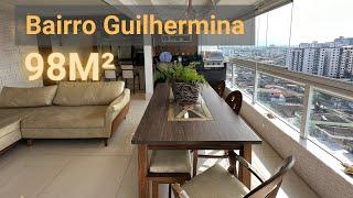 Apartamento em PRAIA GRANDE - GUILHERMINA para venda 98 m²