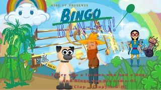 Bingo - There was a Farmer who had a Dog and Bingo was his name - O. B-I-N-G-O! -Kids Tv Presents