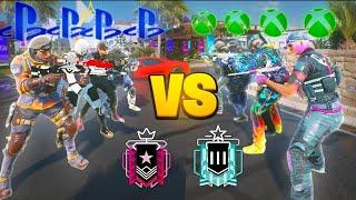 5 XBOX PLATS VS 5 PLAYSTATION CHAMPS!