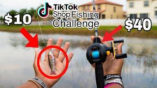 $50 TIKTOK SHOP Fishing Challenge (is it a SCAM??)