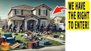 HOA Security Storms My House, Trashes Everything! I Was Never Even Part of the HOA!