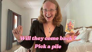 Are they coming back? | pick a pile
