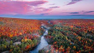 Off Grid in the Adirondacks  Autumn Foliage Hunting