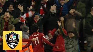 Mohamed Salah makes it 2-0 to Liverpool against Manchester City | Premier League | NBC Sports