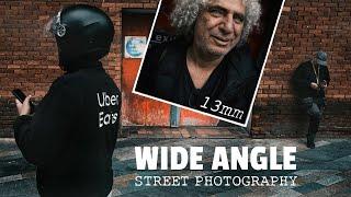 Wide Angle 13mm Street Photography in London | with Portraits