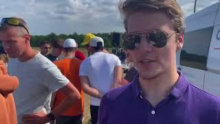 Testing scaled model aircraft with students from Inholland