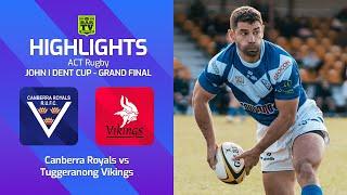 2024 ACT Rugby Grand Final Highlights - Vikings v Royals