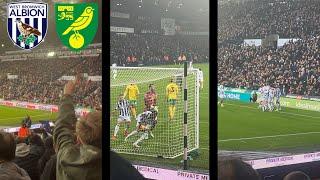 *MARCONDES BAGS HIS FIRST NORWICH GOAL IN 4 GOAL THRILLER* West Brom 2-2 Norwich City | Match Vlog