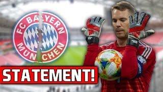 Karriereende? Manuel Neuer gibt STATEMENT ab! SO geht es weiter!