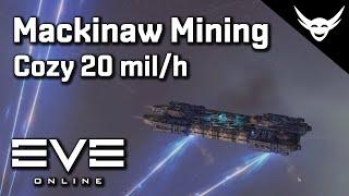 EVE Online - Mackinaw Mining (20mil/h) high sec