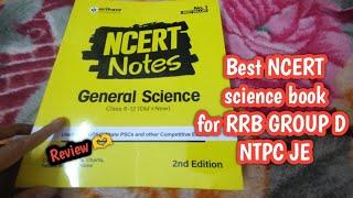 rrb group d science book ncert based/Arihant NCERT notes general science book review #groupd