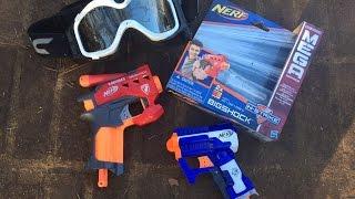 Honest Review: NEW 2015 Nerf BIGSHOCK Review (Full unboxing and demo)