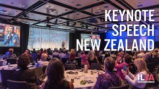 Global Speakers Summit 2018 in Auckland / New Zealand: Keynote Speaker Ilja Grzeskowitz