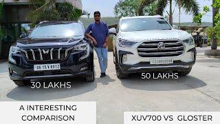 Mahindra XUV700 AX7L VS MG Gloster Savvy Comparison - Surprising Results | ADAS | Features | Looks