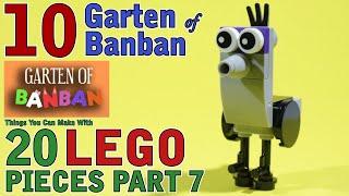 10 Garten of Banban things you can make with 20 Lego Pieces Part 7