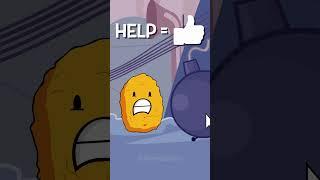 Nugget helps Bomby! #bfb #tpot #bfdi #objectshows