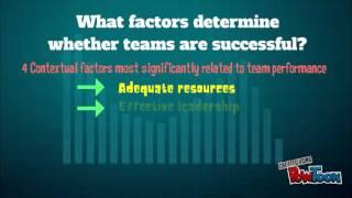 What Factors Determine Whether Teams are Successfu