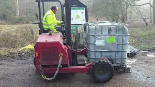 Fly-tip Clean up of natural beauty spot - London